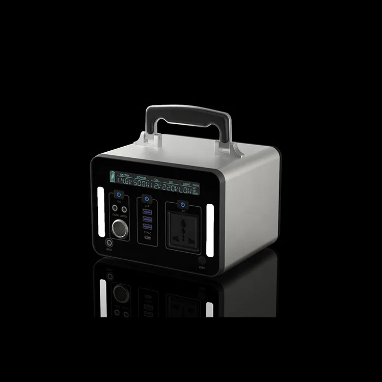 Emergency Backup Battery14.8v 500wh Portable Storage Battery 500w solar generator