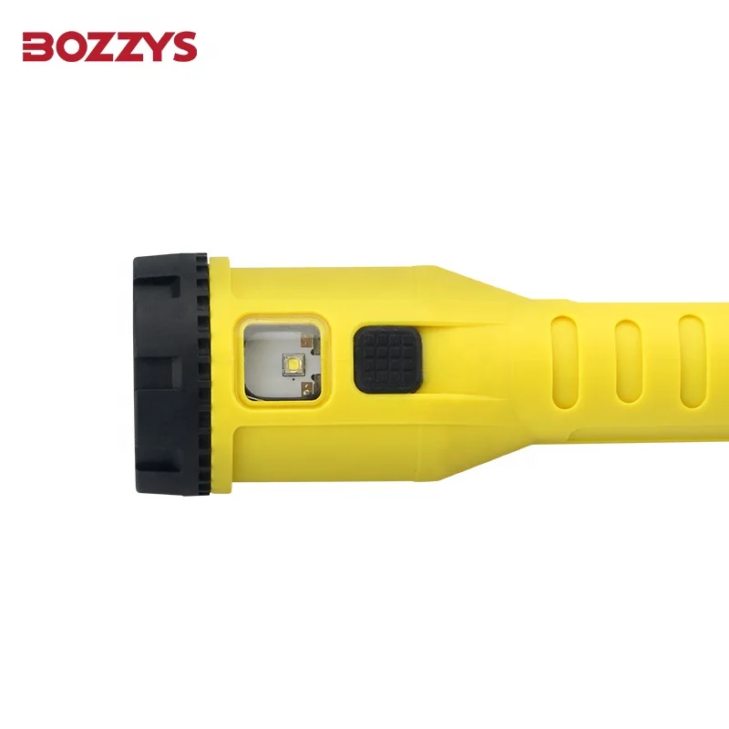 Portable Highly Transparent Lens Double Light Source Explosion-Proof Flashlight