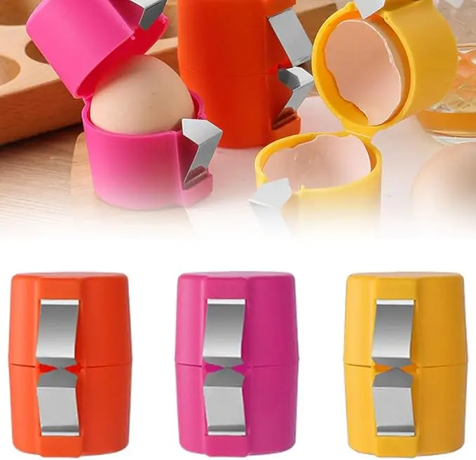 2025 New Egg Shell Opener Egg Cracker Tool Handheld  Egg Separator for Kitchen Gadgets