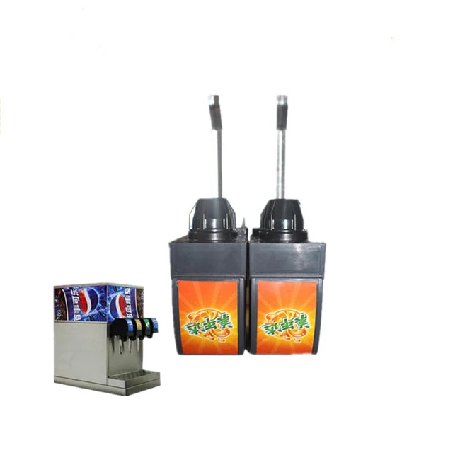 Drink dispenser valve for soda fountain dispenser machine