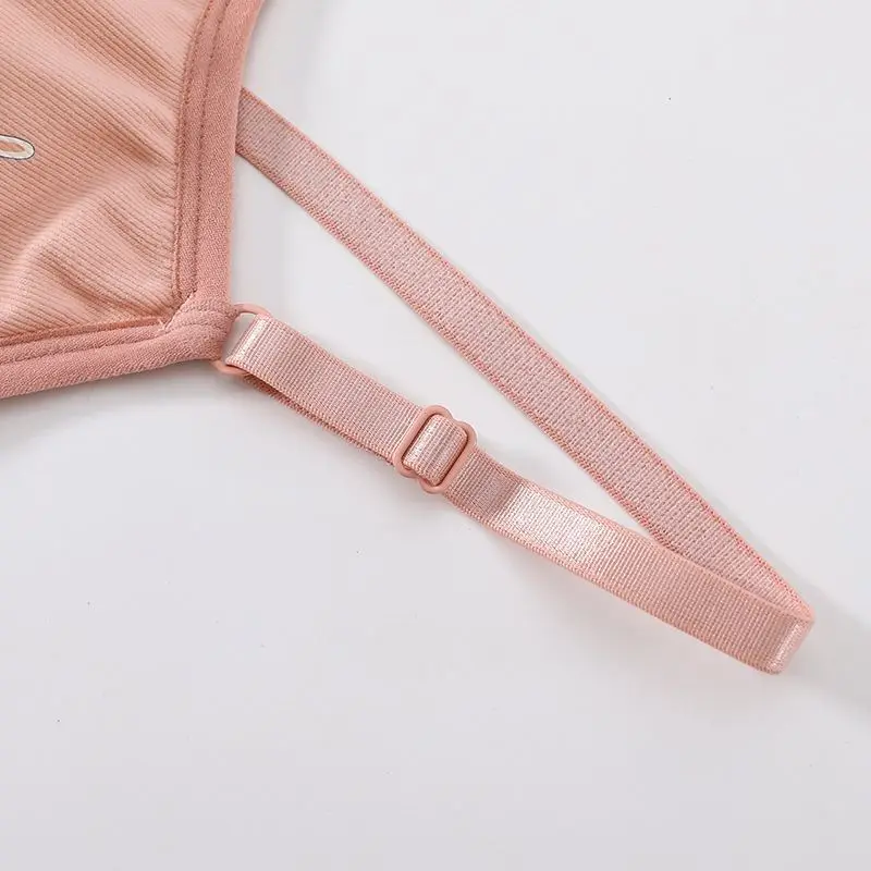Development period female student older children junior high school girl vest adjustable shoulder strap seamless underwear