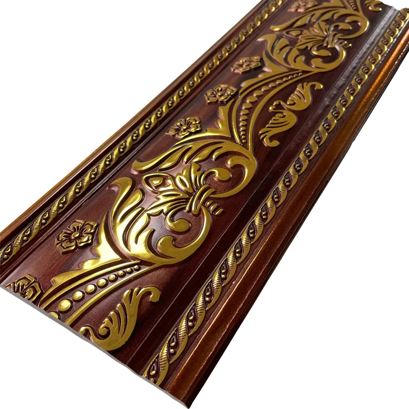 Interior PS Material Fire-proof Scratch Resistant Co-extrusion Mould Wall Decoration