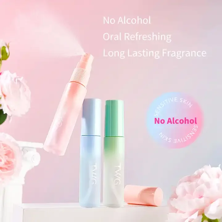 Wholesale Oral Spray Portable Mouth Spray Fruit Flavor Oral Care Breath Spray Fragrance 3 Scents Mini Breath Refresher Mouth
