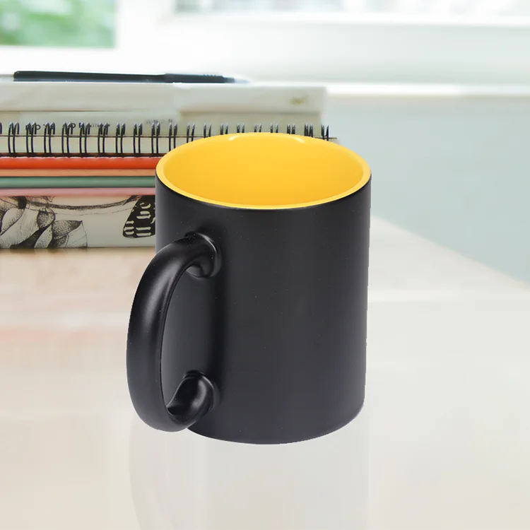 Custom print photo on bottom of mug make your own heat changing magic printing process low price best service