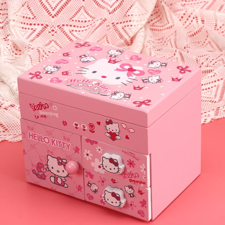 
Fast Shipping 2 Drawer 1 Door Jewelry Storage Box 