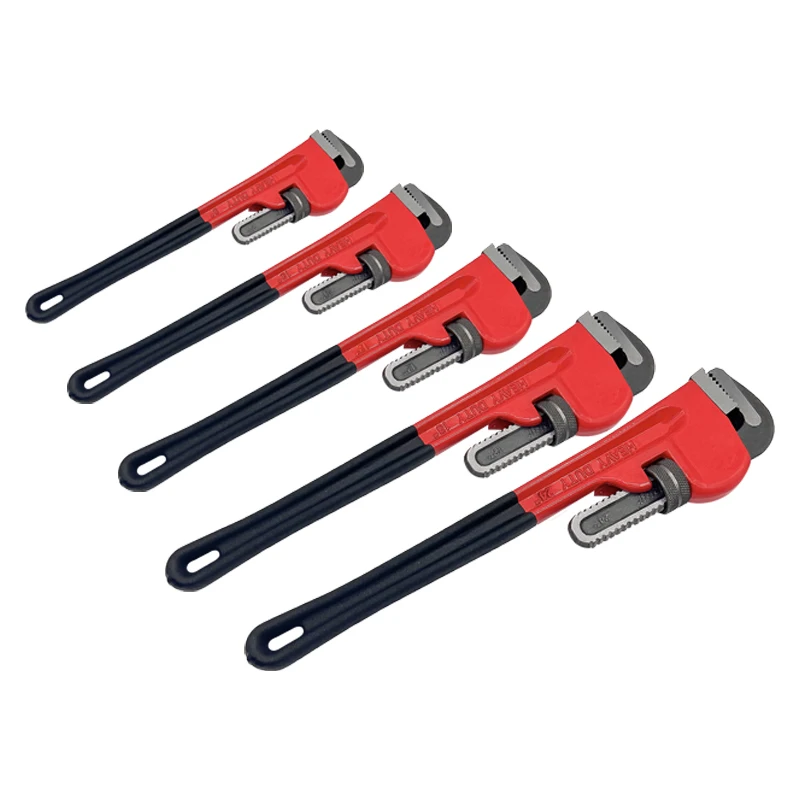 IMPA611302 Heavy Duty Pipe Wrench American Alloy Pipe Wrench Chrome molybdenum steel Universal Repair Wrench