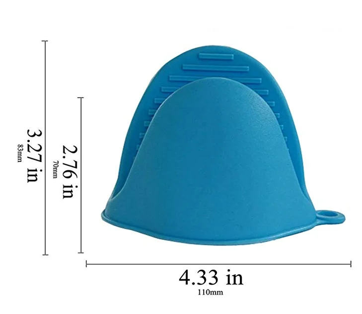 Silicone Heat Resistant Cooking Pinch Mitts Mini Oven Mitts for  Kitchen Heat Resistant Solution