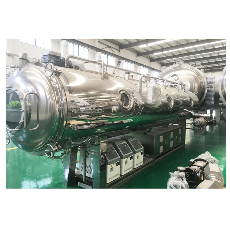 instant coffee production equipment belt dryer yeast production equipment industrial dryer CIP cleaning system low temperature