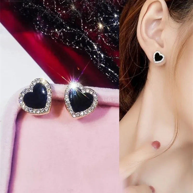 Fashionable  female wholesale  mix match silver gold earrings  heart  hoop  bow knot  star  earring