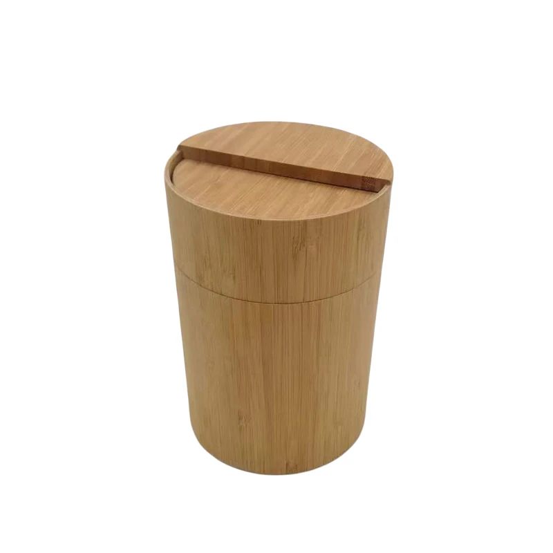 Бамбуковая мусорная корзина со столешницей и Вращающейся Крышкой, размер под заказ, мусорные корзины, настольный органайзер для хранения, экологически чистый мусорный корзина