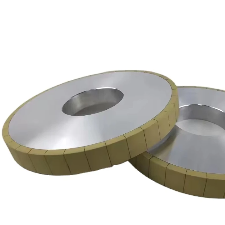 Custom 1A1 Surface Grinding Ceramic Diamond wheel For Grinding Diamond Composite Wafers And Semiconductor Silicon Wafers