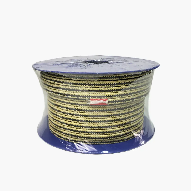 Factory custom Graphite Carbon Fiber filled Ptfe braided Packing Mechanical processing Seal PTFE graphite gland packing