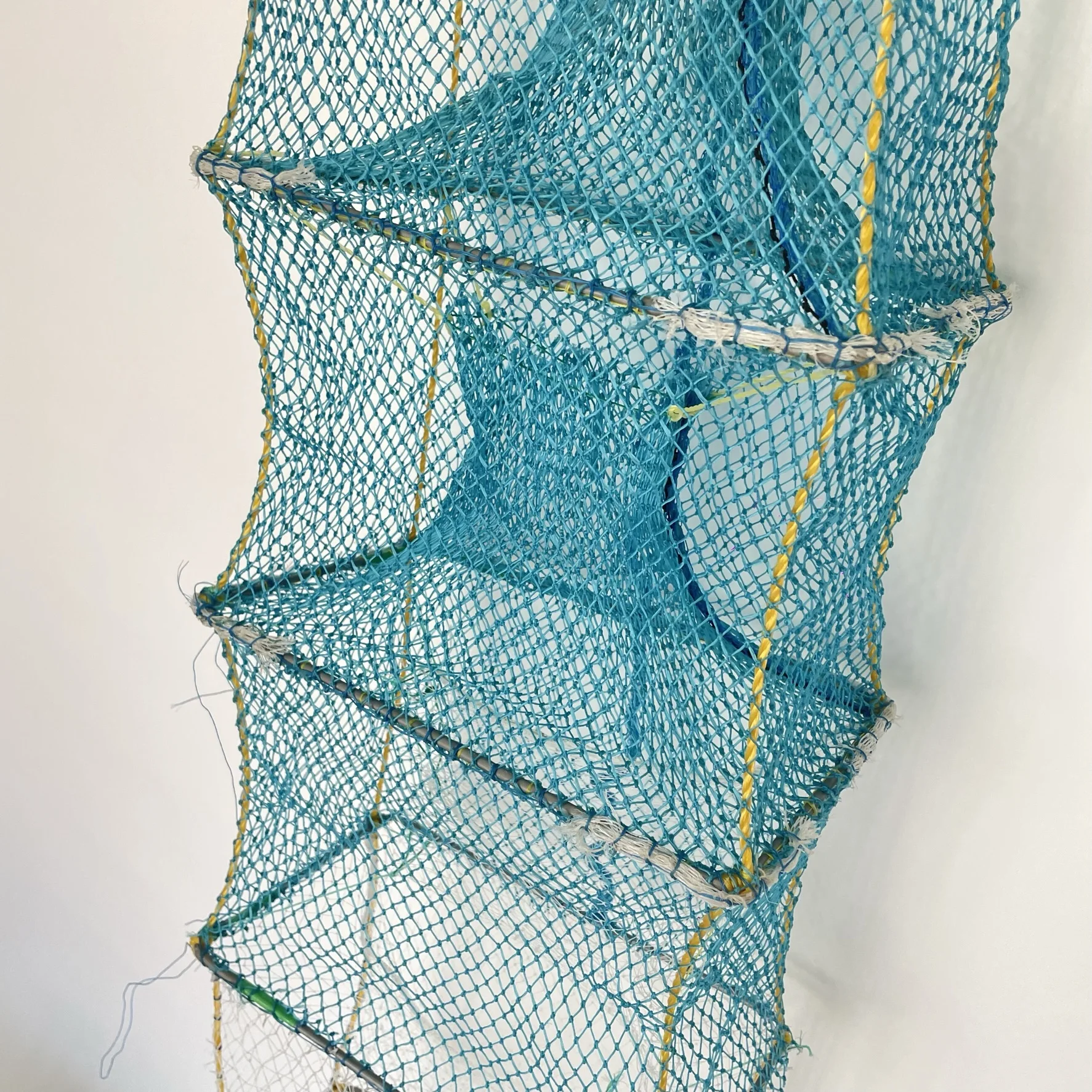 long train foldable fishing trap use in deep sea agriculture cage