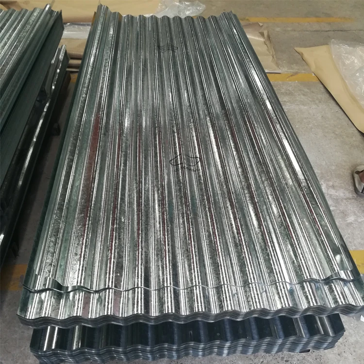 Galvanized Roofing Iron Zinc Coated Corrugated Steel Sheet  corrugated galvanized steel sheets
