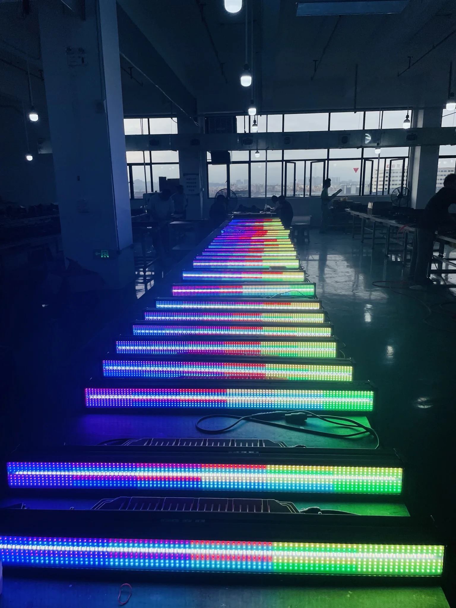 Stage Equipment Disco Dj 1000w LED Strobe Pixel Stage Lights LED Pixel Bar with Flashing Dmx 512