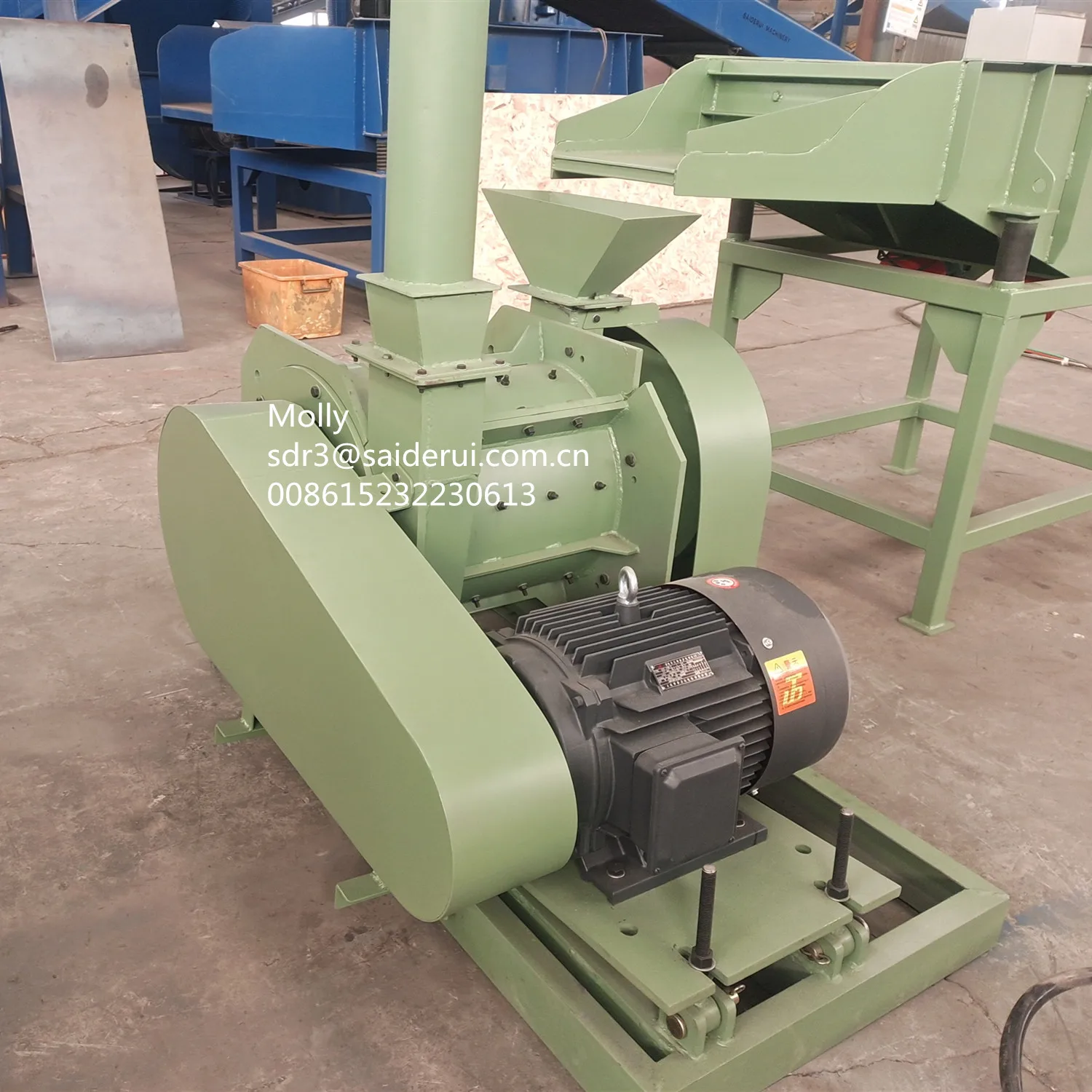 Fine copper wire separator Filamentous copper wire recycling machine Flake copper wire separator e waste recycling machine
