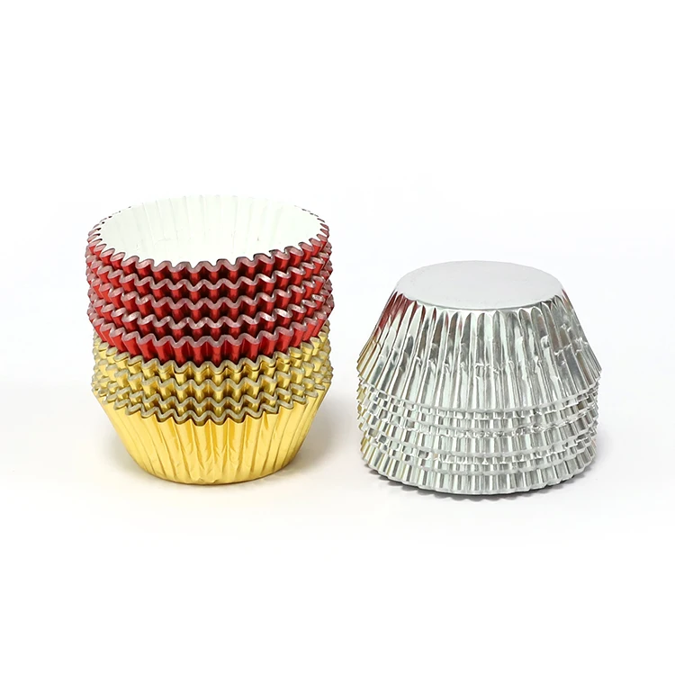 Factory Grease Proof Disposable Cake Cups White Color On Stock Paper Baking Cup Cake Molds