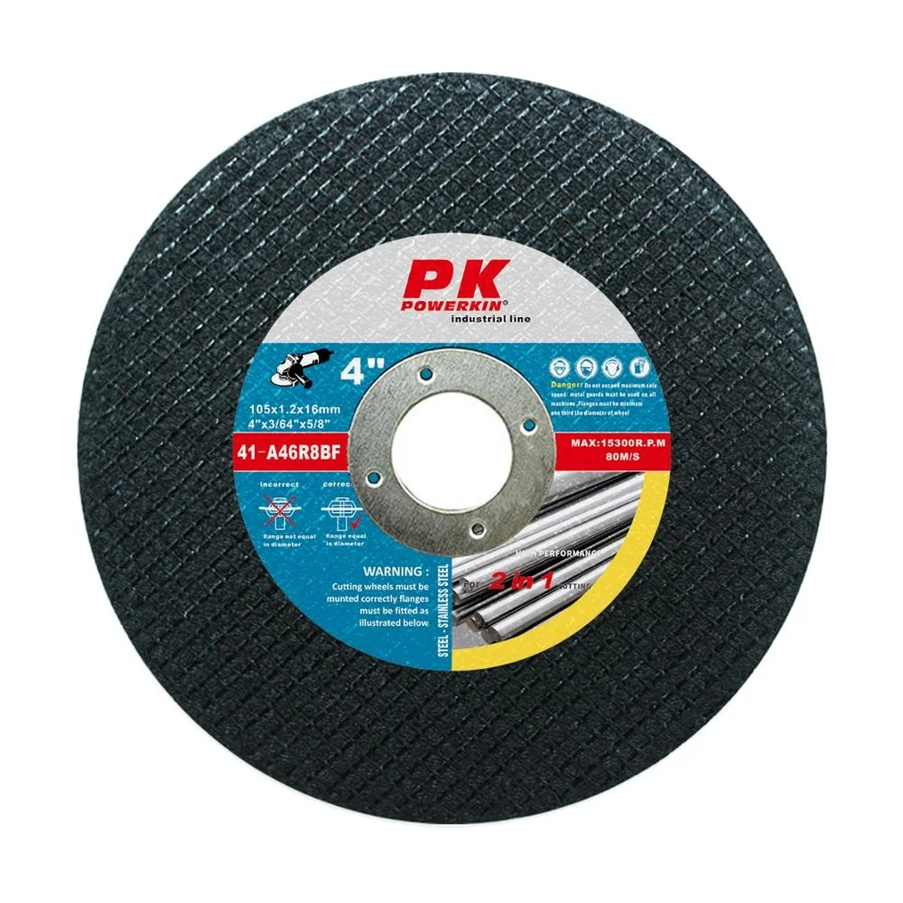 POWERKIN High Quality Cut Off Wheel  4 Inch Double Net For Metal And Stainless Steel