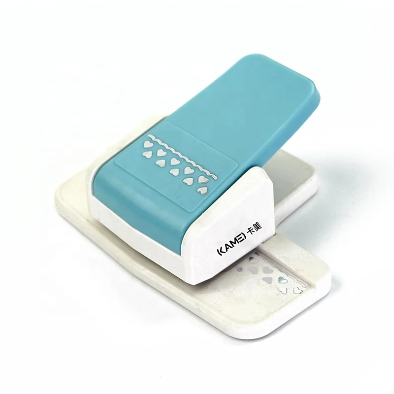 KAMEI hole punch Supply All Around Large Fancy lever Border Punch For Decoration