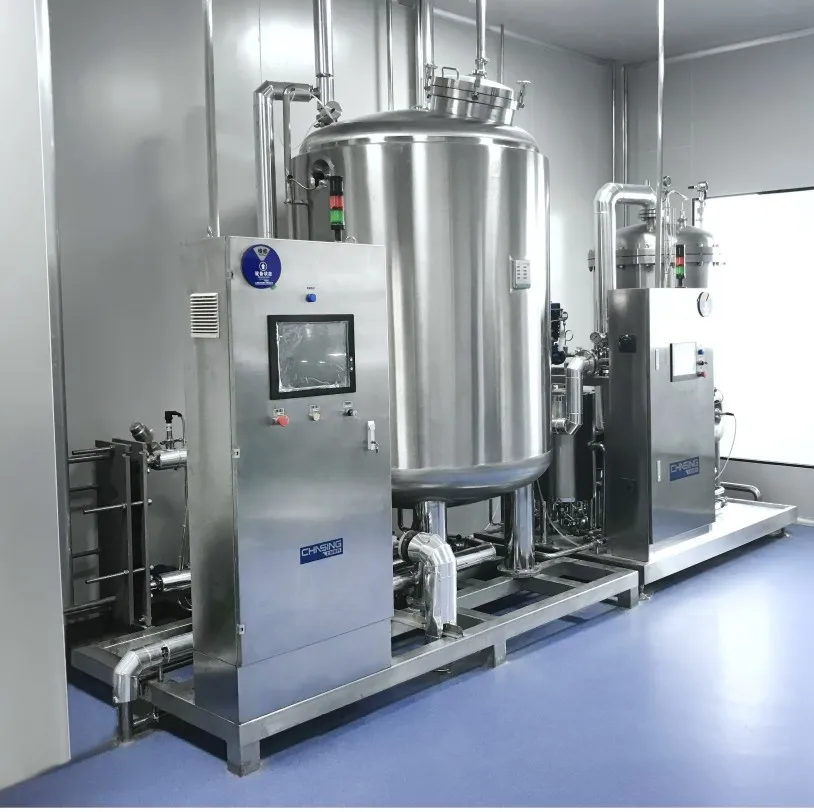 Shanghai Chasing CIP cleaning machine for cosmetic factory