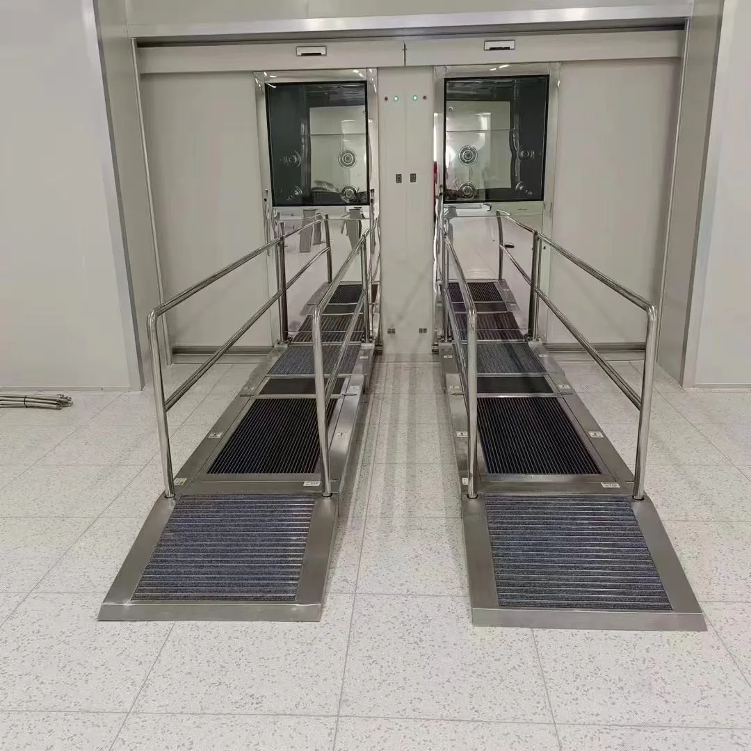 Factory price workshop clean room kit automatic brush set washing shoe cleaning brush device with dryer cleaner