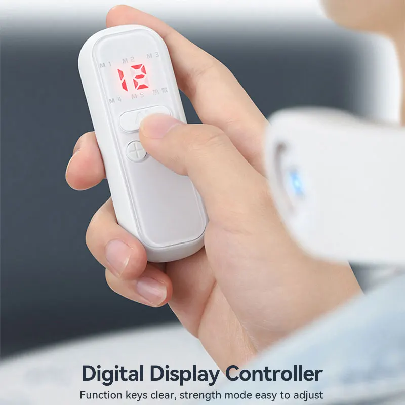 PGG D16 Dual Pressure Point Tens Smart Shiatsu Professional Personal Intelligent Neck Massager Remote Control