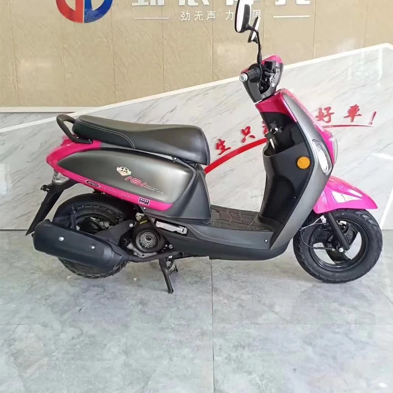 2023 дешевый 50cc 110cc газовый скутер с педалью для взрослых гоночный мотоцикл