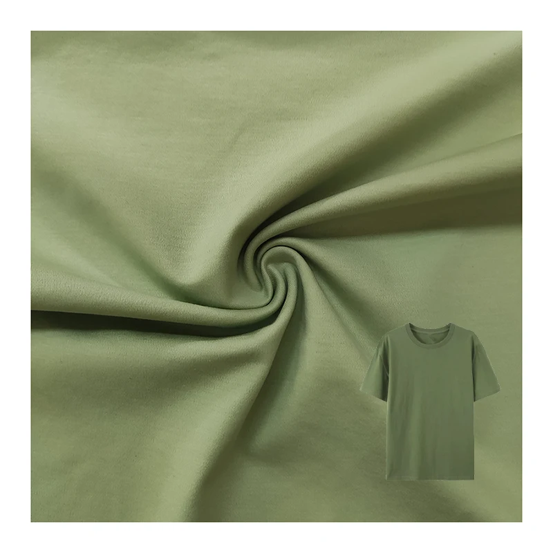 Custom liberty  Mercerized Interlock 85% Pima Cotton 15% Spandex knit Fabric for dress and shirt