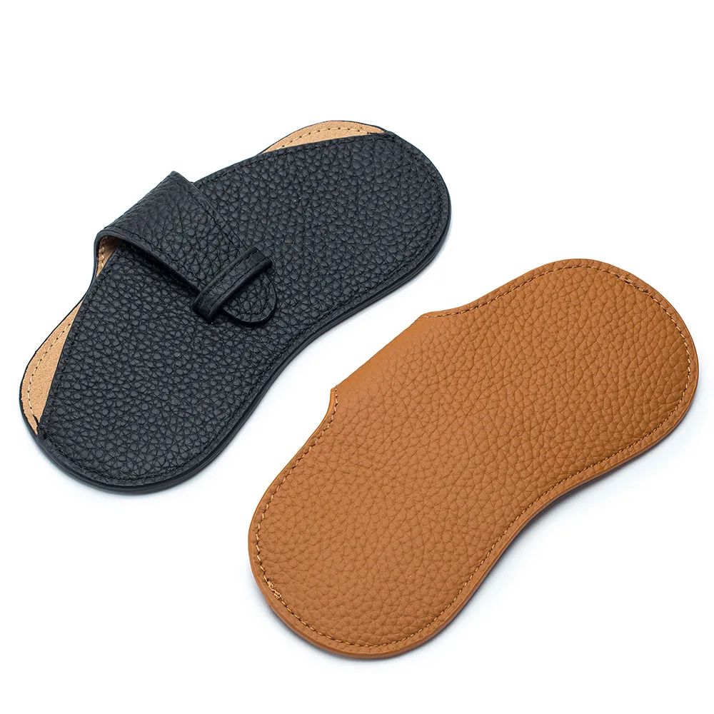 YT1341fashion Wholesale Leather pebbled glasses bag Sunglasses Storage case Bag sunglasses pouch