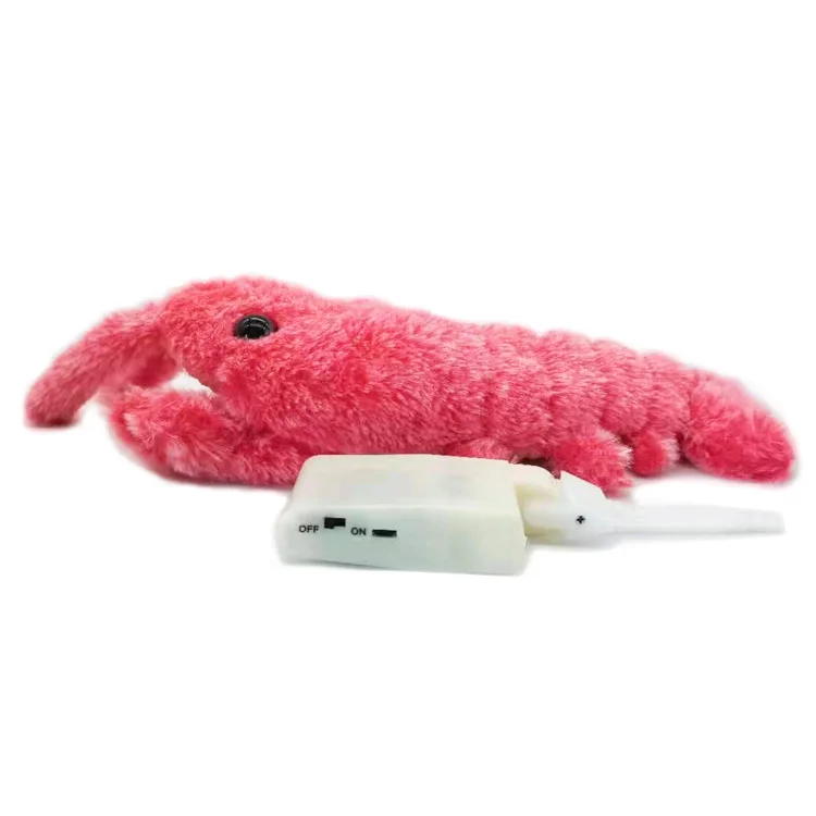 Usb Electric Moving lobster Catnip Dancing lobster Cat Toy Cat Flopping Kicker Simulation Interactive Floppy lobster