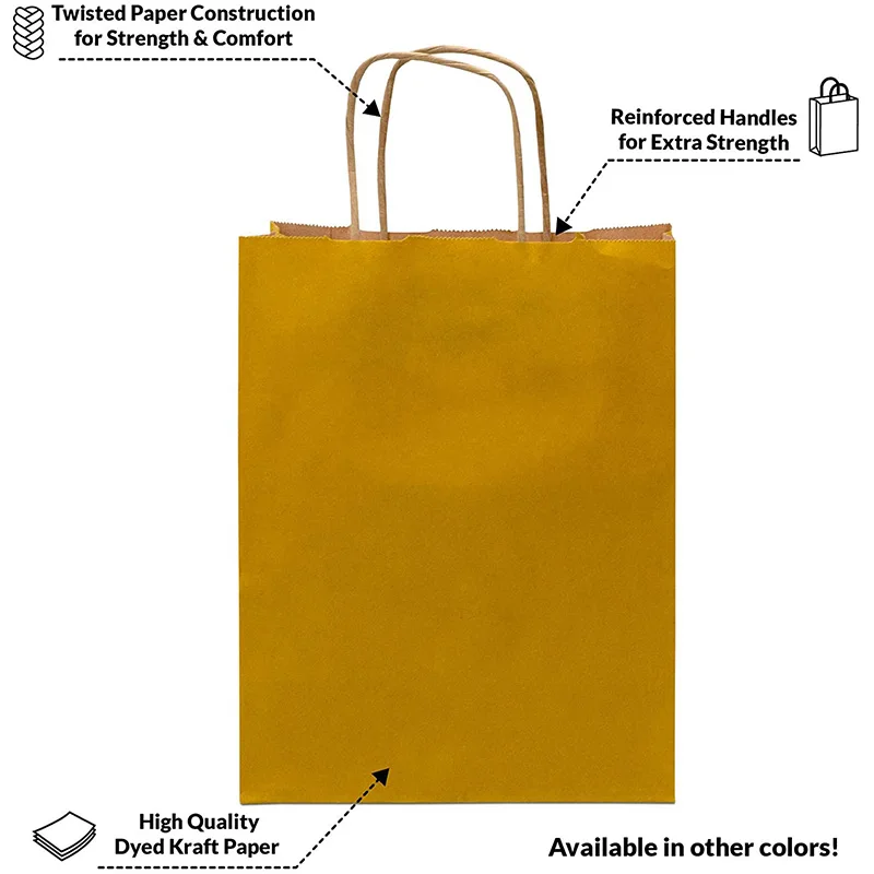 Good Quality Medical Victoria Secret Packaging Manufactures Kraft Paper Bag Hexagonal Paper Bags with Your Own Logo Kraft Paper