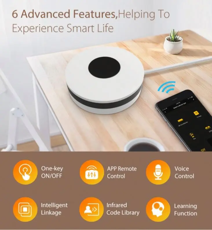 OEM Заводская Быстрая доставка ИК Wi-Fi пульт дистанционного управления amazon alexa echo google home приложения tuya кондиционер