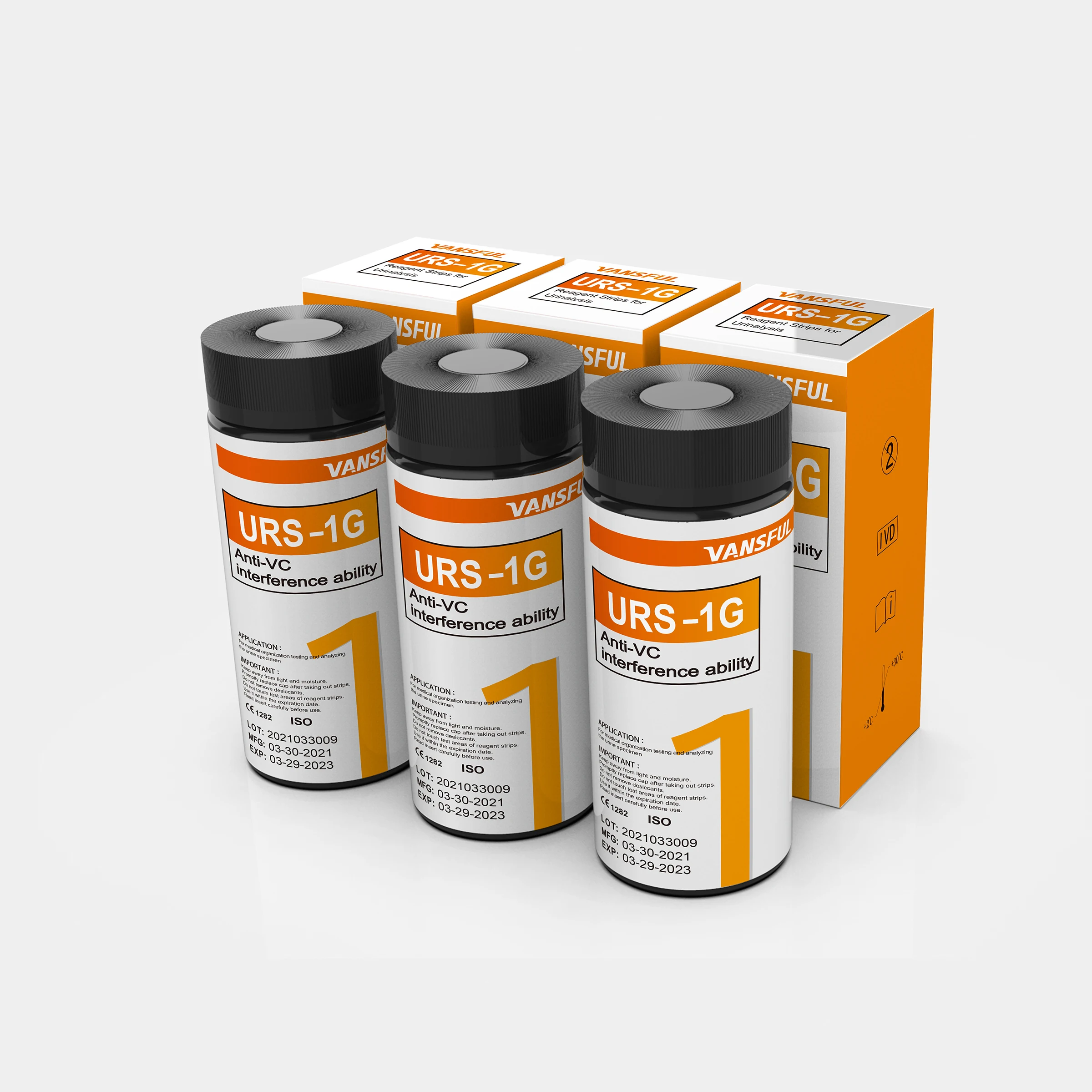 China supplier urine analysis strips glucose best  test strips URS-1G