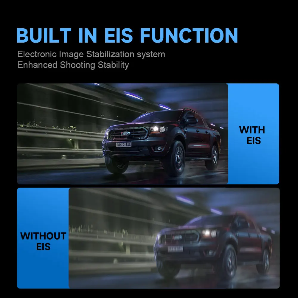 Aoedi AD365 FHD 1080P 4-канальная видеорегистратор WiFi GPS Передняя и задняя Автомобильная камера 3 в 1