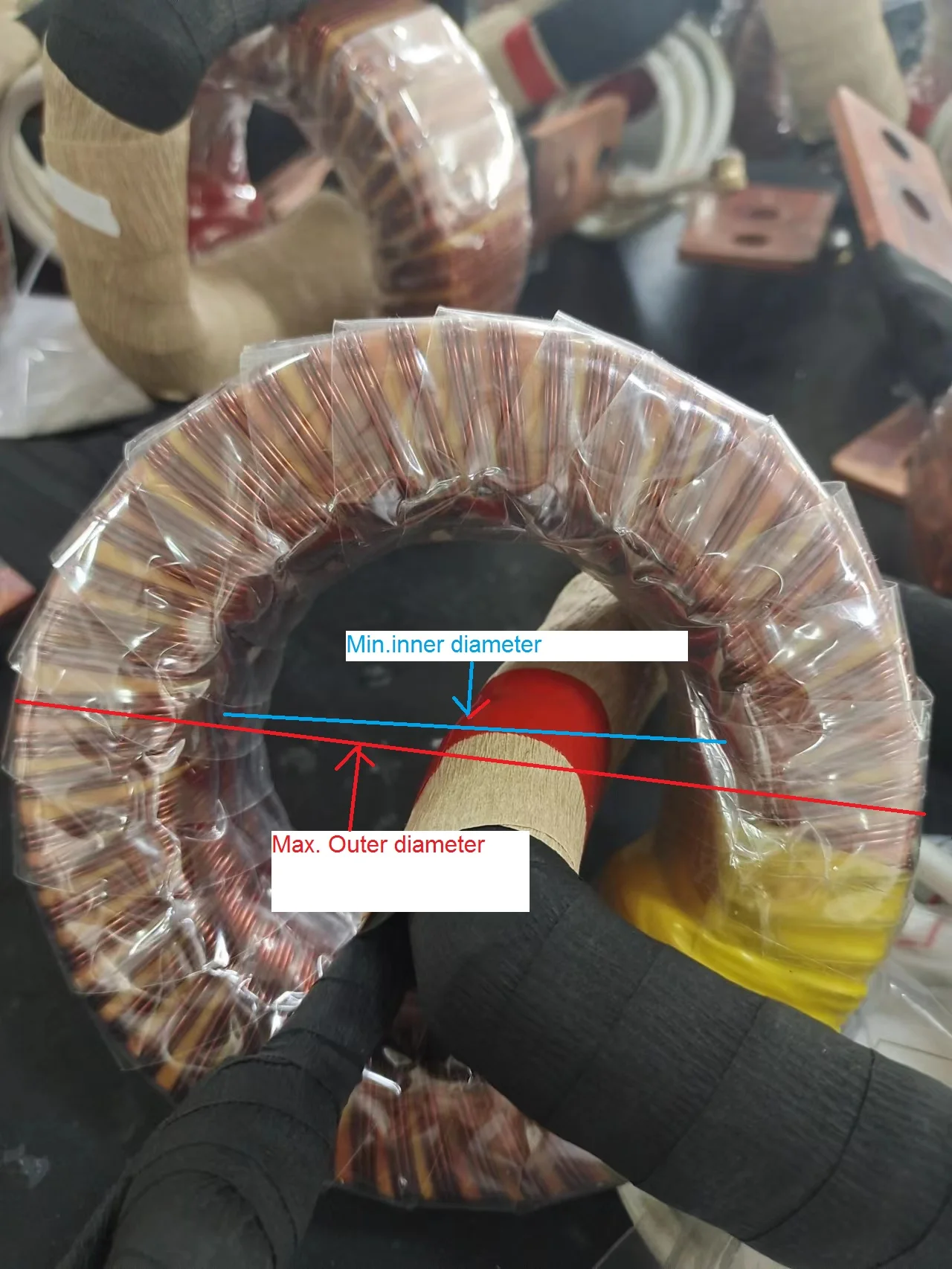 PLC control automatic CNC MINI /small Toroidal Winding Machine for toroid core YF-130A