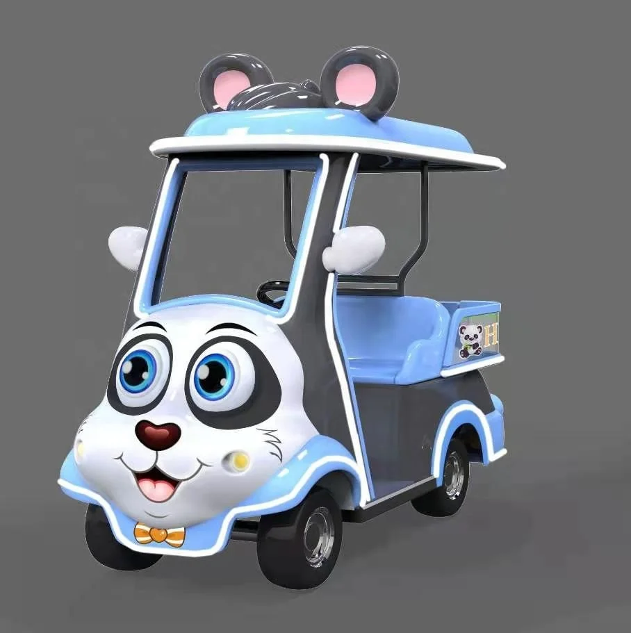 2 seats self-driving electric car with goods enclosure