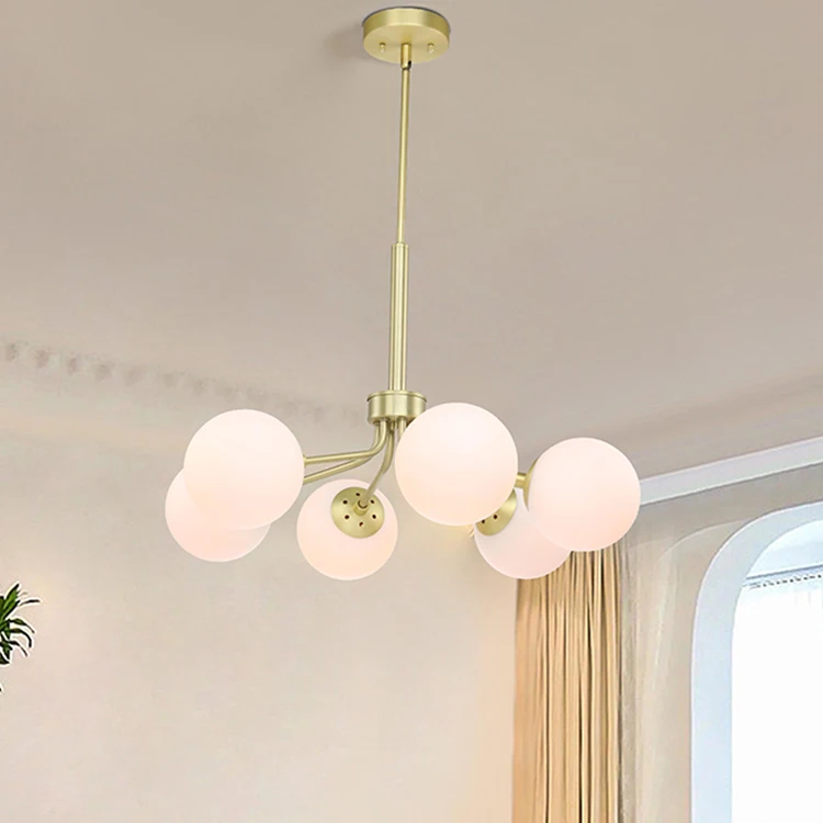 Glass Globe Bedside Cylinder Pendants Light Brass Industrial Style Iron Pendant Light For Restaurant