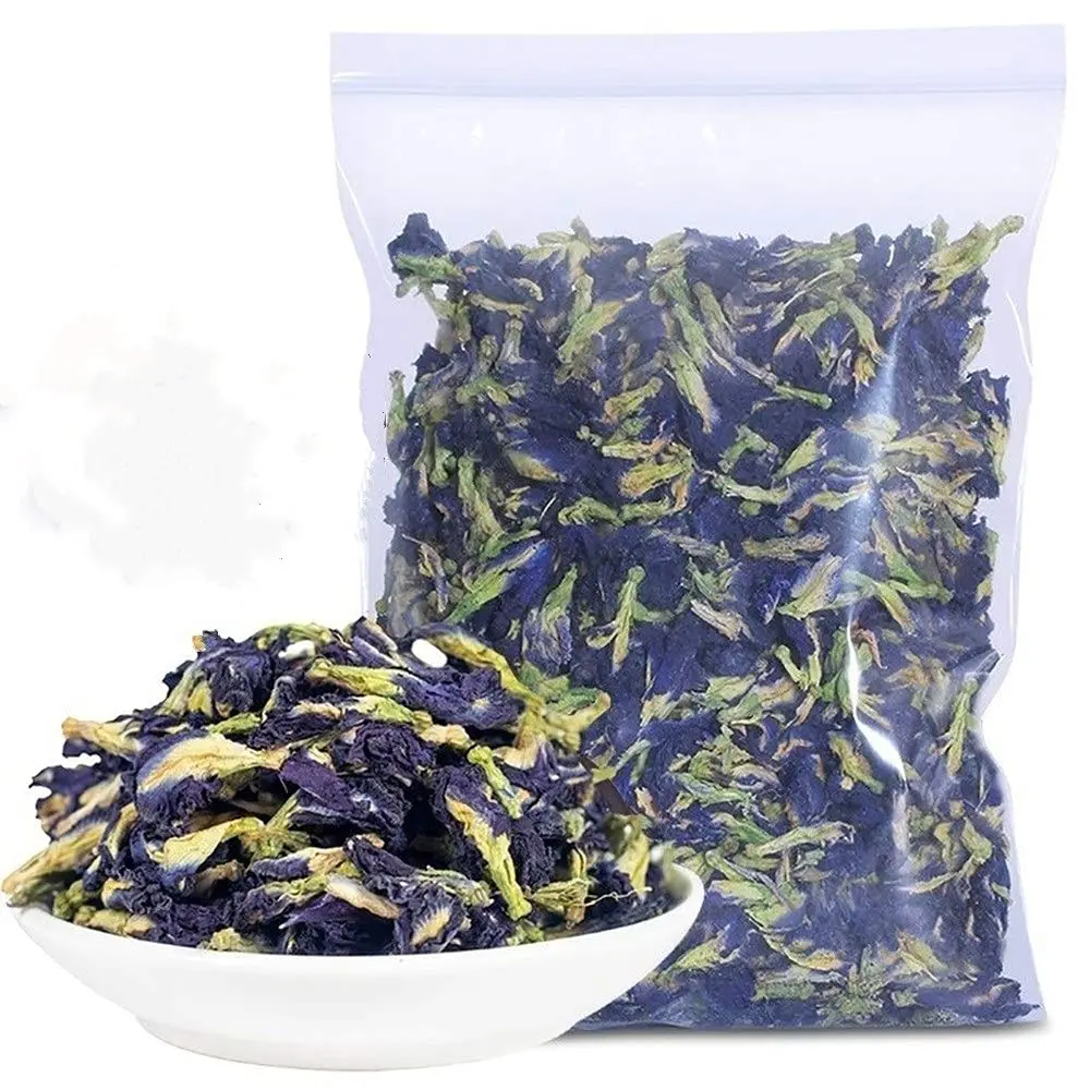 Wholesale Organic Dried Blue Butterfly Pea herbal Flower tea