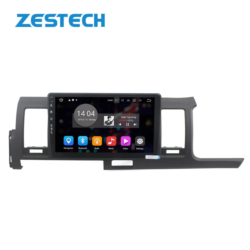 ZESTECH 10 INCH Android 12 universal touch screen car player stereos autoradio multimedia car videos systems for Toyota Hiace