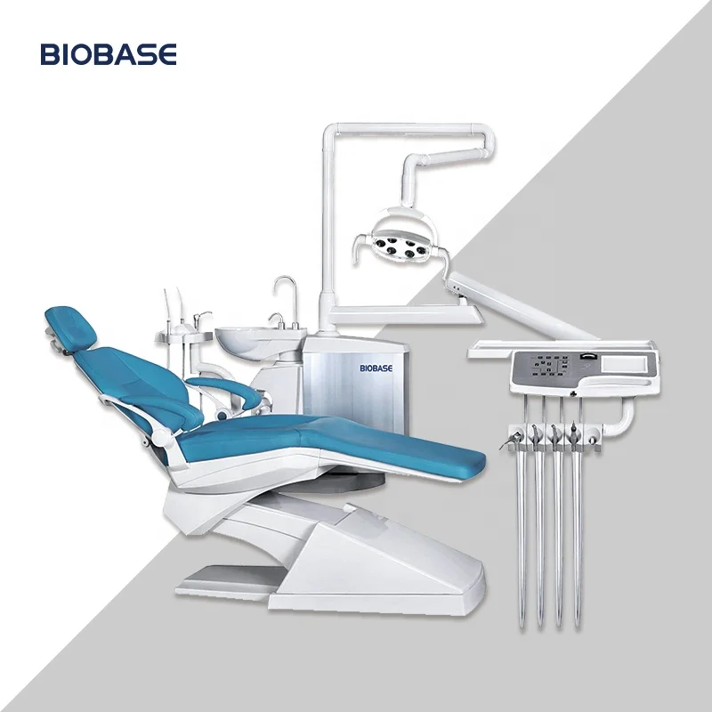 BIOBASE China Dental Chair Price Of Dental Bed Top Mounted Microscope Dental Chair For Hospital