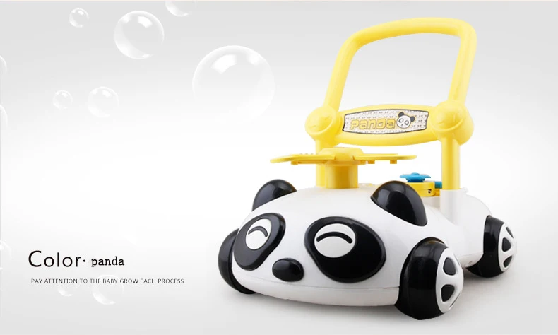 Baby walker can be raised and lowered speed trolley anti-rollover baby walker wholesale