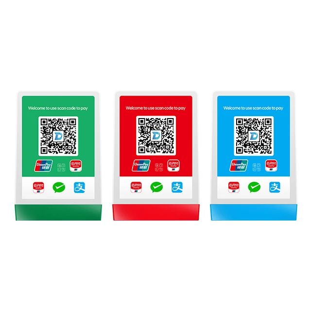 Trendit wireless smart cloud payment speaker stand static qr code payment sound box