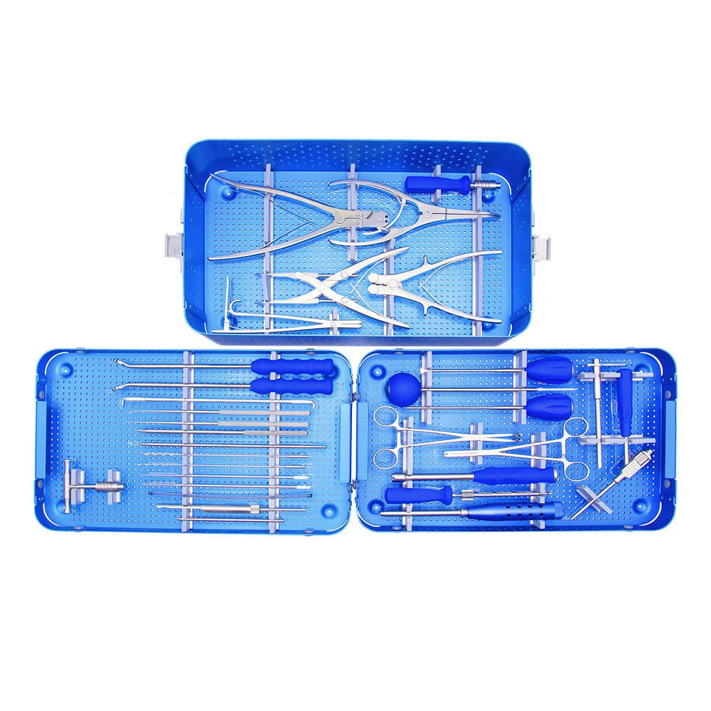 Spinal Implants Posterior Cervical Fixation System Instrument Set with CE/ISO certificate hot sale from Chinese manufacture