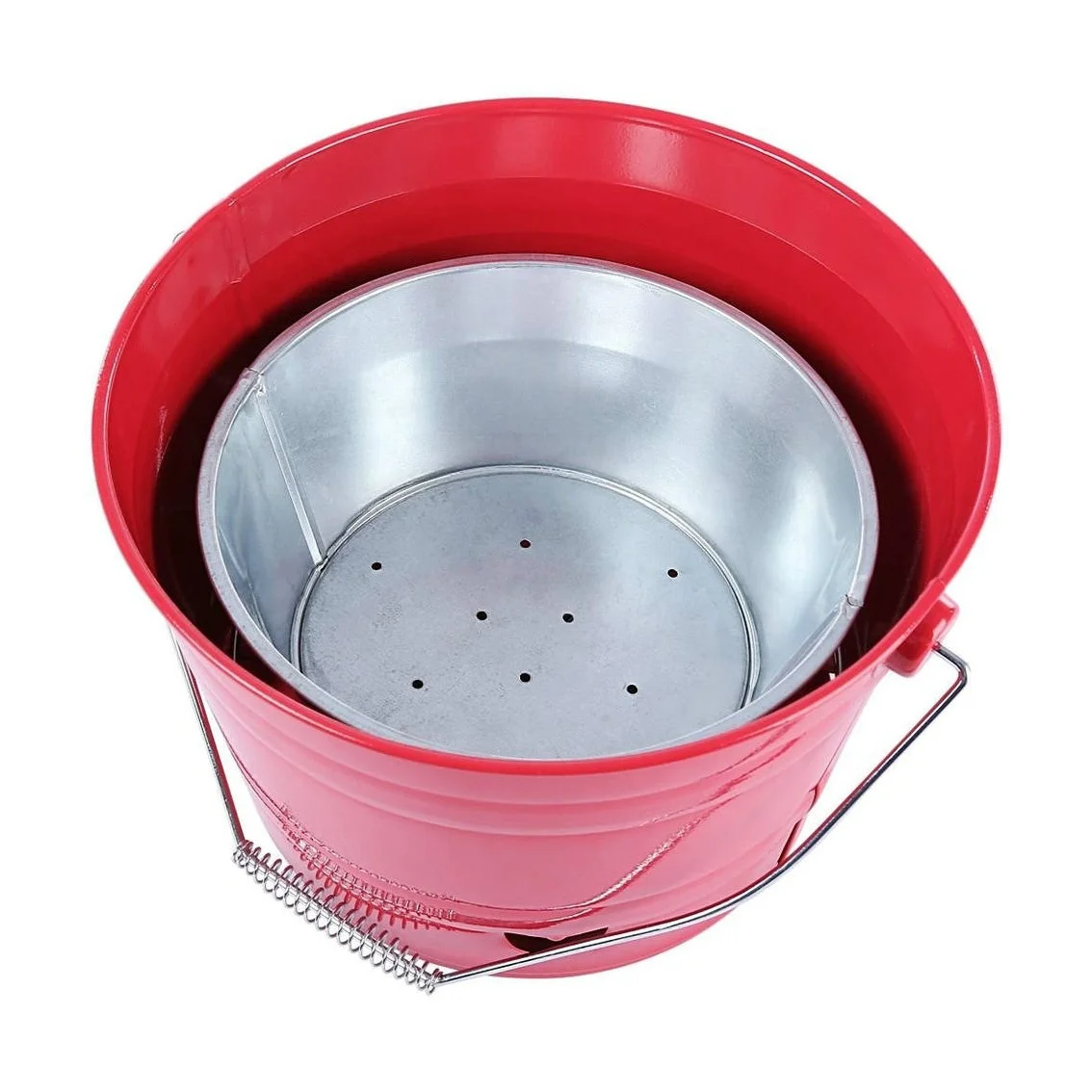 BSCI Small Charcoal Barbecue Grill Portable BBQ Bucket