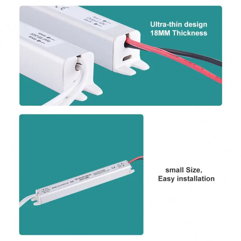 Low Moq Ultra-thin 72W 12v power supply