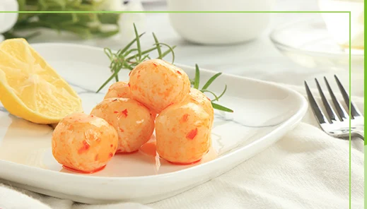 Factory directly wholesale seafood new spicy snack 2021 chinese fish ball