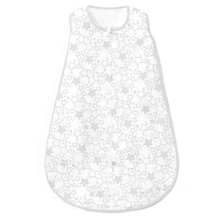 Супер мягкие легкие спальные мешки на заказ для малышей из органического хлопка, носимые пеленки для новорожденных, летние спальные мешки