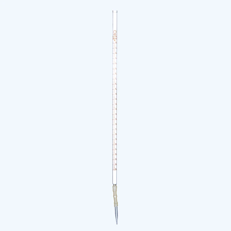 Laboratory 50ML Borosilicate Glass Burette With PTFE Straight Stopcock 5ml 10ml 25ml 50 ml100ml Laboratory Burette