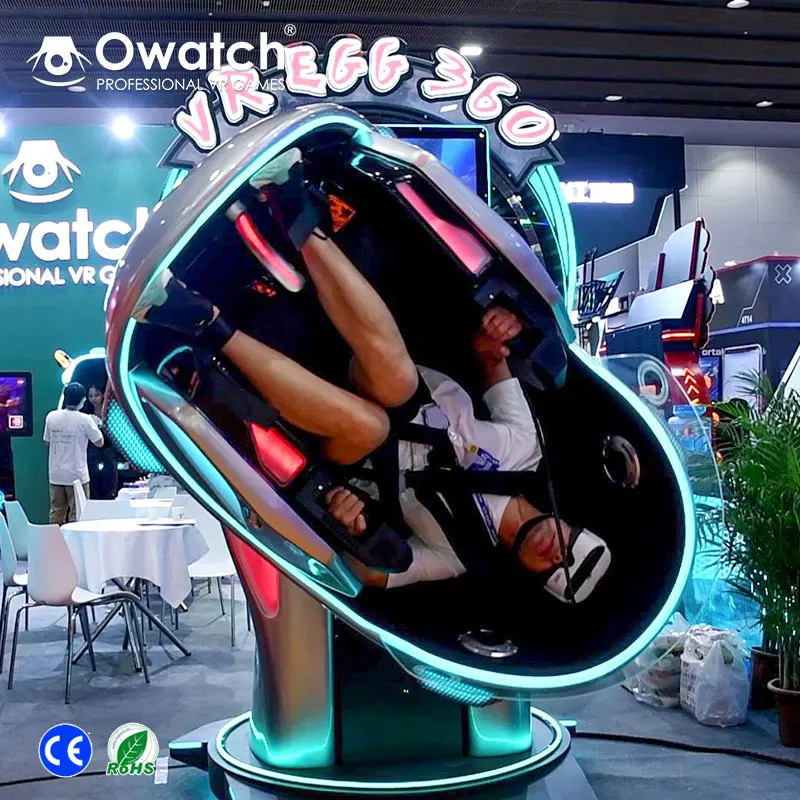 Mini vr ufo 9d vr 360 degree rotation gaming simulator dynamic 9d movies cinema vr 3d glasses cinema simulator