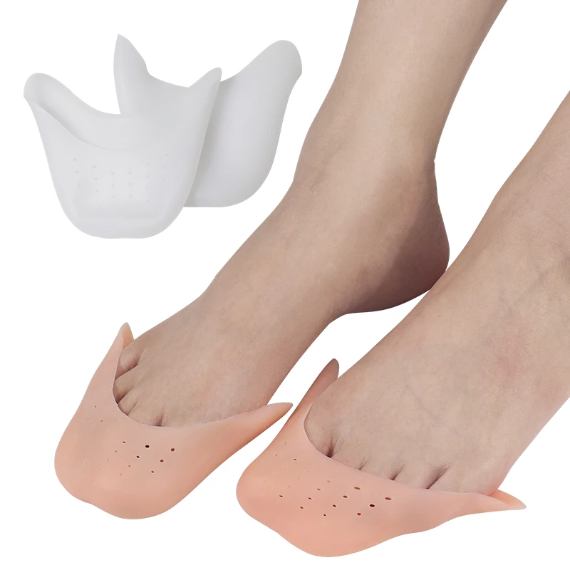 Toe Pouches Silicone Gel Full Cover Toe Nails Toe Protector for Shoes High Heels